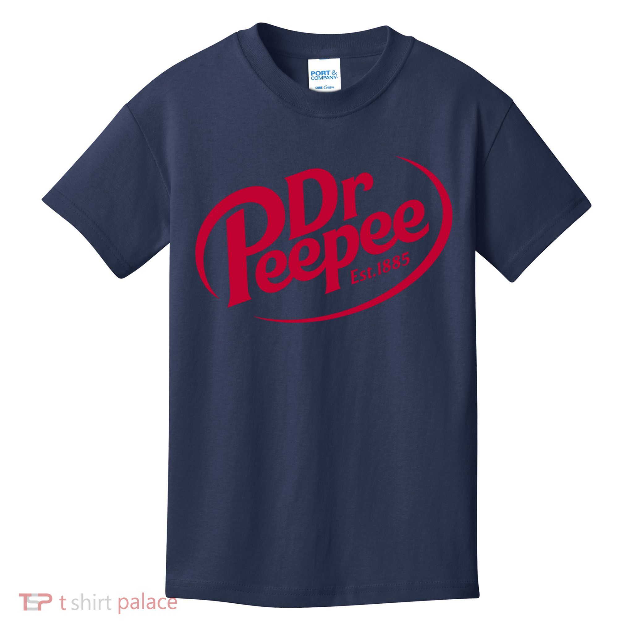 Dr Peepee Soda Pop Logo Kids T-Shirt