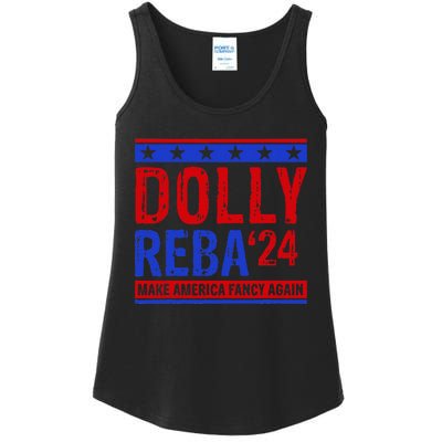 D.O.L.L.Y R.E.B.A 24 Make America Fancy Again Ladies Essential Tank