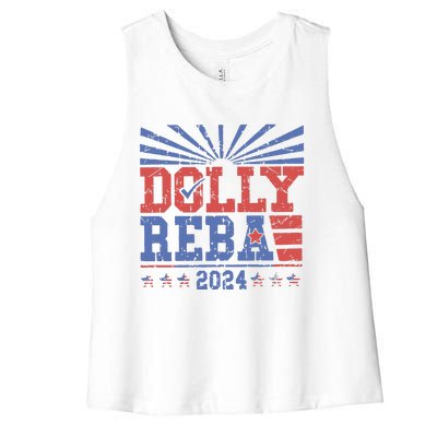 Dolly Reba 2024 Women's Racerback Cropped Tank