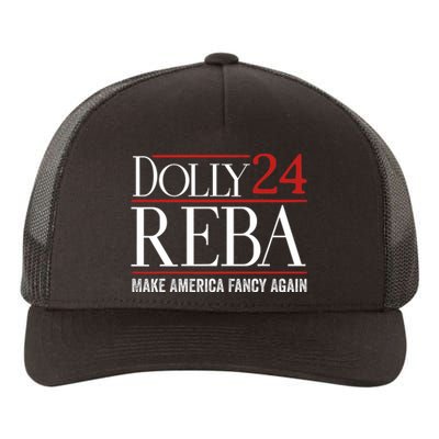 Dolly Reba 2024 Make America Fancy Again Yupoong Adult 5-Panel Trucker Hat