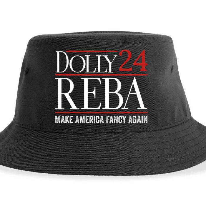 Dolly Reba 2024 Make America Fancy Again Sustainable Bucket Hat