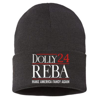 Dolly Reba 2024 Make America Fancy Again Sustainable Knit Beanie