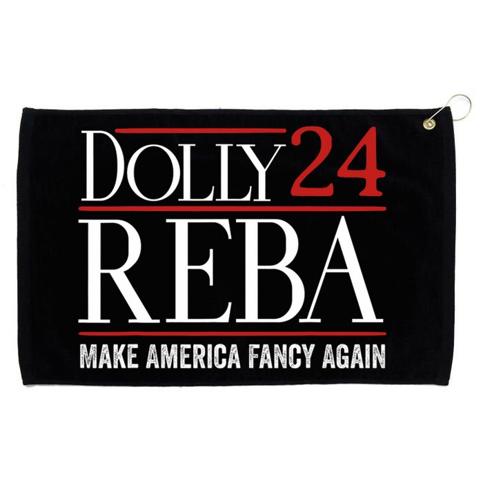 Dolly Reba 2024 Make America Fancy Again Grommeted Golf Towel