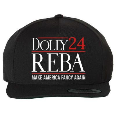 Dolly Reba 2024 Make America Fancy Again Wool Snapback Cap