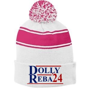 Dolly Reba 2024 Dolly Reba Dolly Reba Stripe Pom Pom Beanie