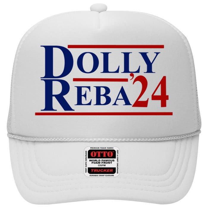 Dolly Reba 2024 Dolly Reba Dolly Reba High Crown Mesh Back Trucker Hat