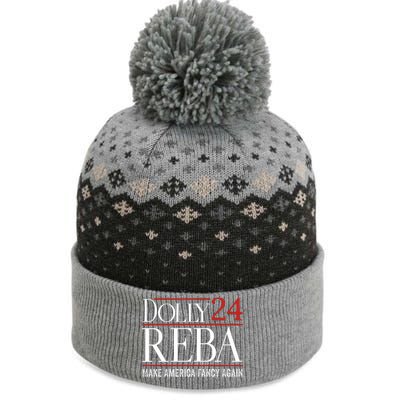 Dolly Reba 2024 Make America Fancy Again The Baniff Cuffed Pom Beanie