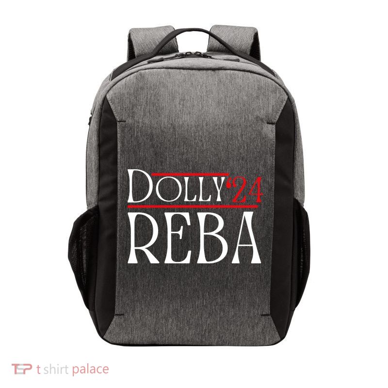 Dolly Reba 2024 Funny Political Vector Backpack