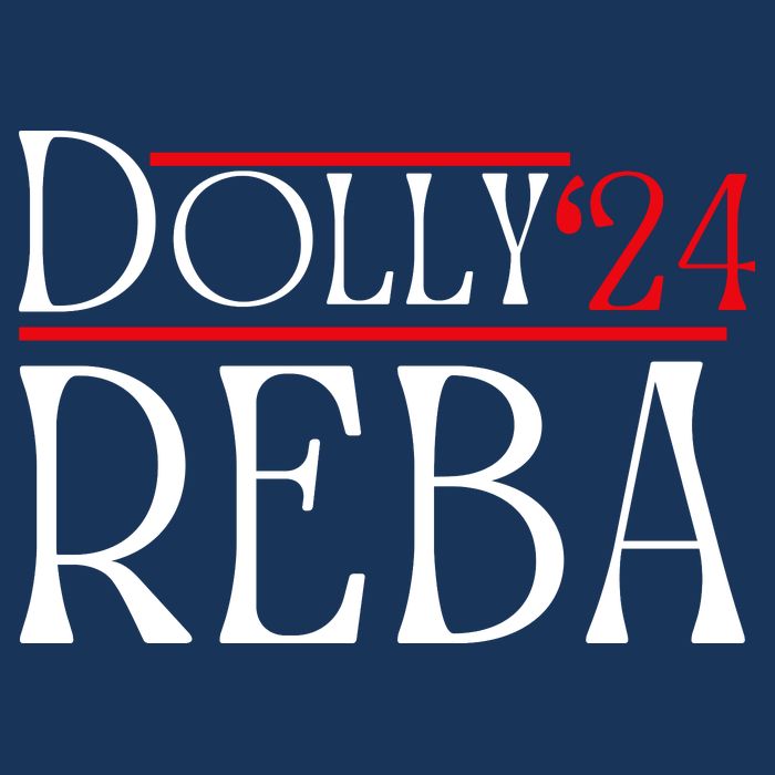 Dolly Reba 2024 Funny Political Cooling Performance Crew T-Shirt