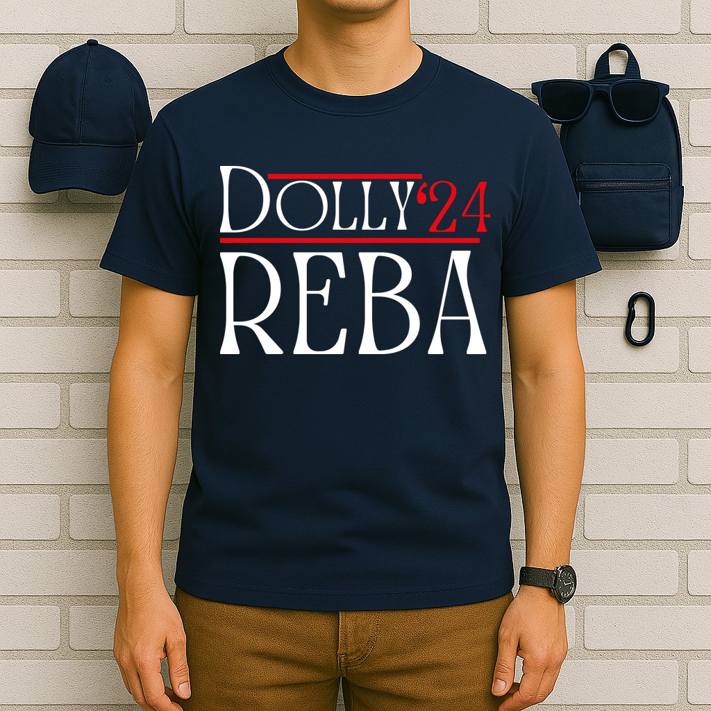 Dolly Reba 2024 Funny Political T-Shirt