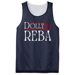 Dolly Reba 2024 Funny Political Mesh Reversible Basketball Jersey Tank