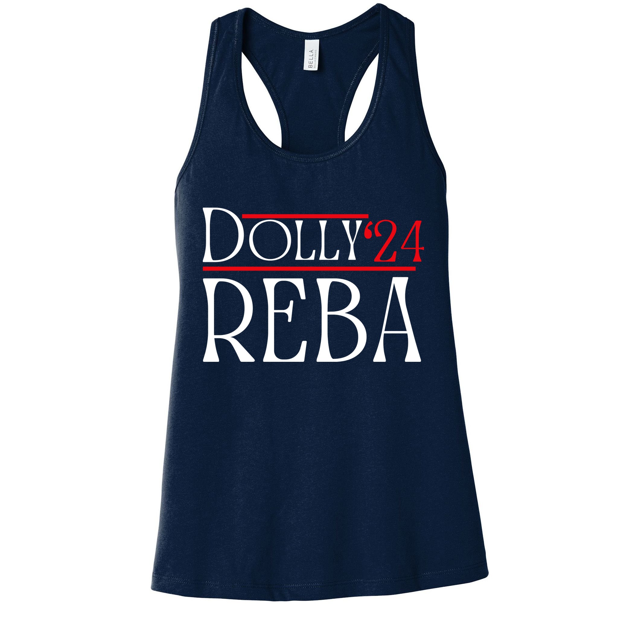 Dolly Reba 2024 Funny Political Womens Tank Top