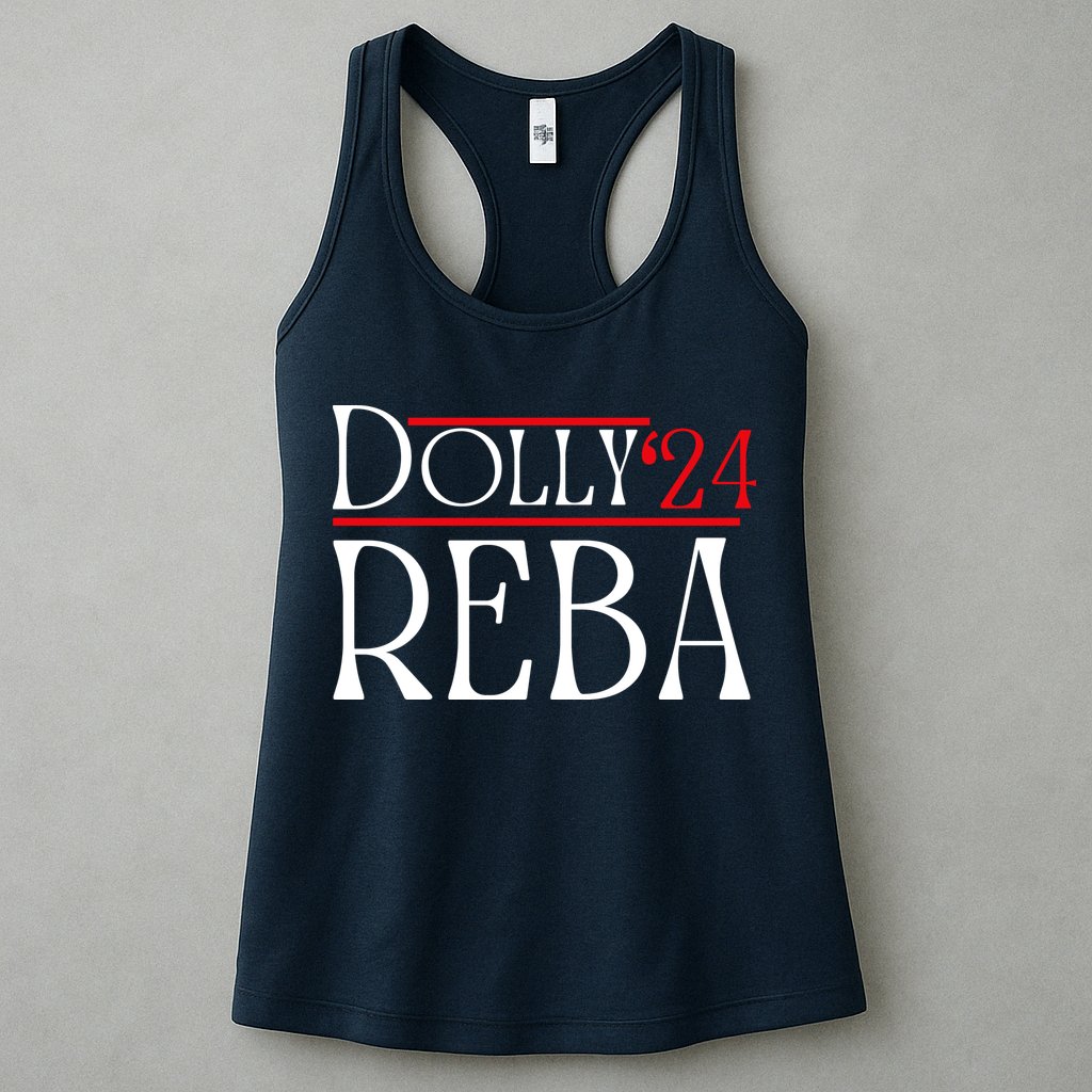 Dolly Reba 2024 Funny Political Womens Tank Top