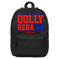 Dolly Reba 2024 Funny Political 16 in Basic Backpack