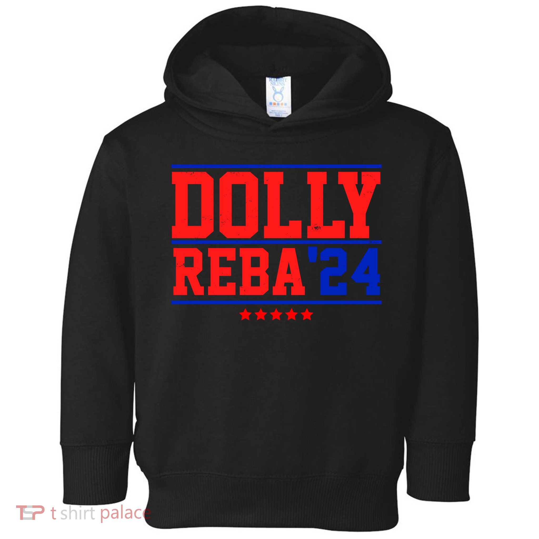Dolly Reba 2024 Funny Political Toddler Hoodie