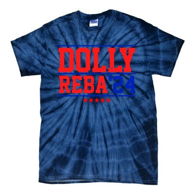 Dolly Reba 2024 Funny Political Tie-Dye T-Shirt