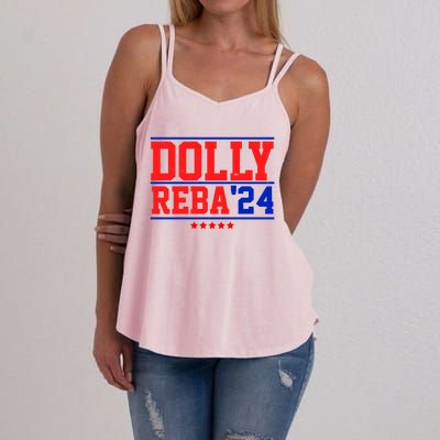 Dolly Reba 2024 Funny Political Women's Strappy Tank