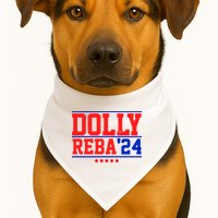 Dolly Reba 2024 Funny Political USA-Made Doggie Bandana