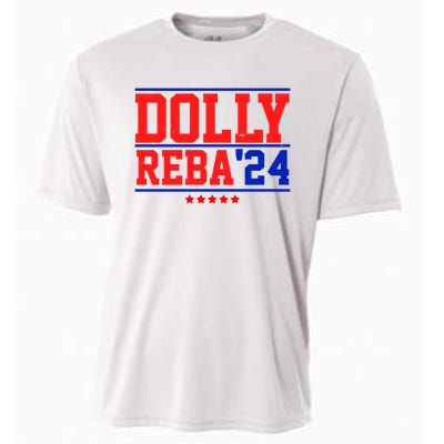 Dolly Reba 2024 Funny Political Cooling Performance Crew T-Shirt