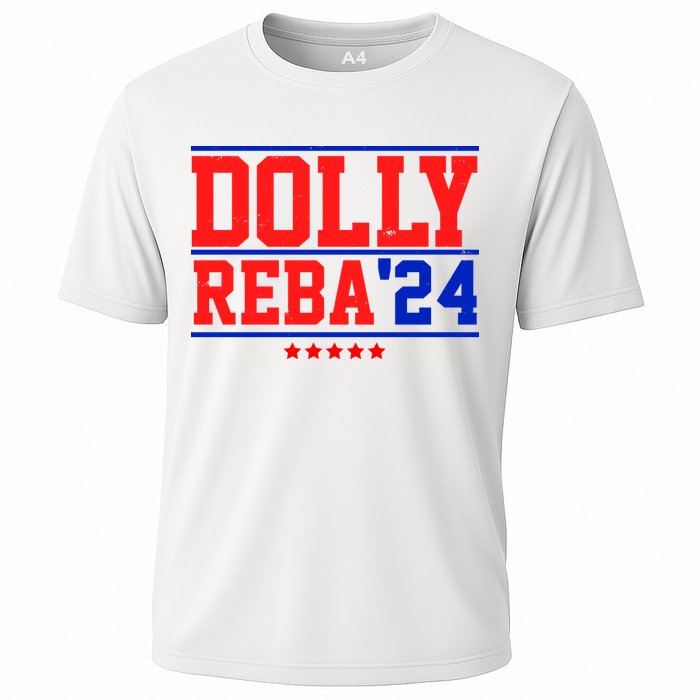 Dolly Reba 2024 Funny Political Cooling Performance Crew T-Shirt