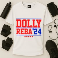 Dolly Reba 2024 Funny Political Cooling Performance Crew T-Shirt