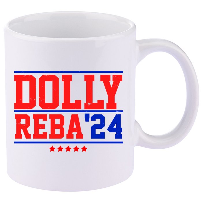 Dolly Reba 2024 Funny Political 11oz C Handle Ceramic Mug