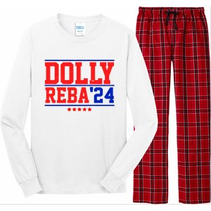 Dolly Reba 2024 Funny Political Long Sleeve Pajama Set