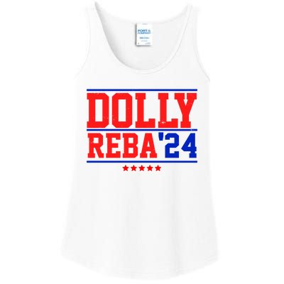 Dolly Reba 2024 Funny Political Ladies Essential Tank