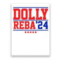 Dolly Reba 2024 Funny Political Poster