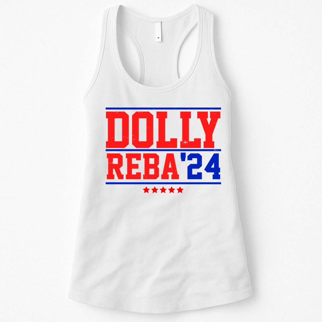 Dolly Reba 2024 Funny Political Womens Tank Top