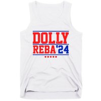 Dolly Reba 2024 Funny Political Tank Top