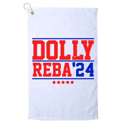 Dolly Reba 2024 Funny Political Golf Towel
