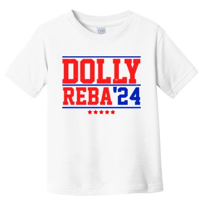 Dolly Reba 2024 Funny Political Toddler T-Shirt