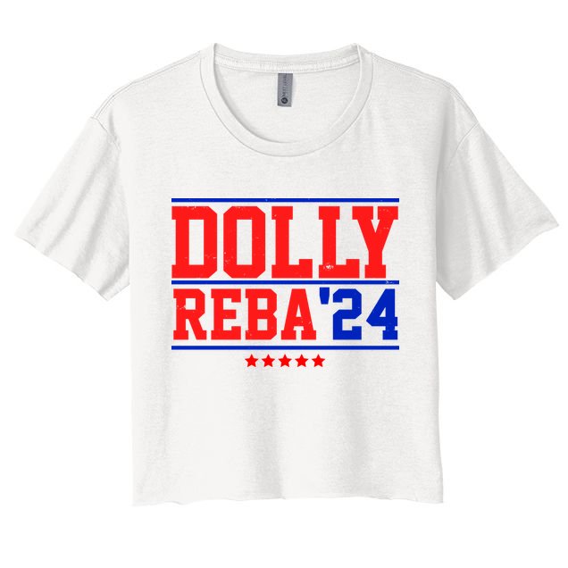 Dolly Reba 2024 Funny Political Crop Top