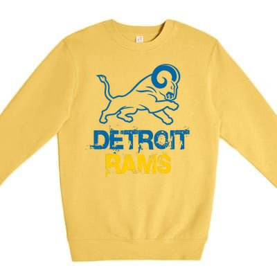 Detroit Rams 2022 Football Champions Premium Crewneck Sweatshirt