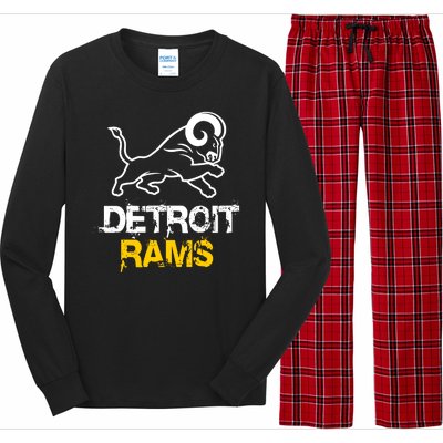 Detroit Rams 2022 Football Champions Long Sleeve Pajama Set