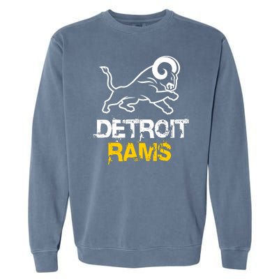 Detroit Rams 2022 Football Champions Garment-Dyed Sweatshirt