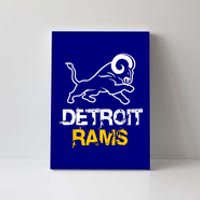 Detroit Rams 2022 Football Champions Canvas