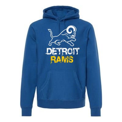 Detroit Rams 2022 Football Champions Premium Hoodie