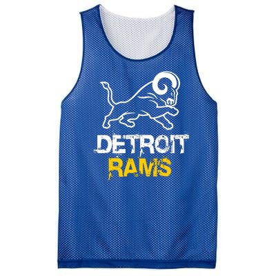 Detroit Rams 2022 Football Champions Mesh Reversible Basketball Jersey Tank