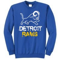 Detroit Rams 2022 Football Champions Tall Sweatshirt