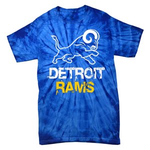 Detroit Rams 2022 Football Champions Tie-Dye T-Shirt