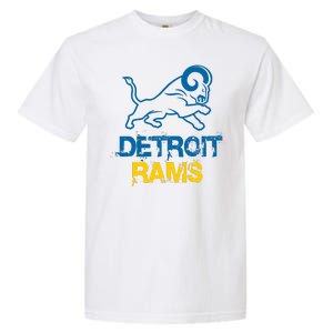 Detroit Rams 2022 Football Champions Garment-Dyed Heavyweight T-Shirt