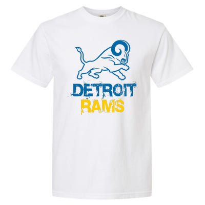 Detroit Rams 2022 Football Champions Garment-Dyed Heavyweight T-Shirt