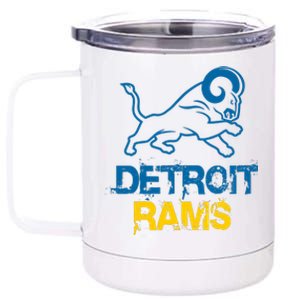 Detroit Rams 2022 Football Champions 12 oz Stainless Steel Tumbler Cup