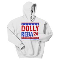 Dolly Reba 24 Make America Fancy Again Kids Hoodie