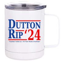 Dutton Rip 2024 Taking Them All To The Train Station 12 oz Stainless Steel Tumbler Cup