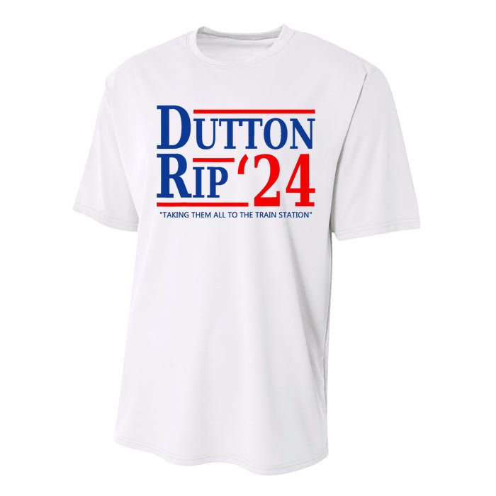 Dutton Rip 2024 Taking Them All To The Train Station Performance Sprint T-Shirt