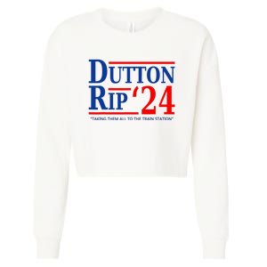 Dutton Rip 2024 Taking Them All To The Train Station Cropped Pullover Crew