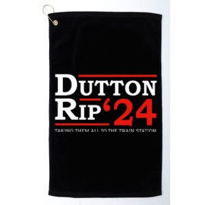 D.U.T.T.O.N Rip 2024 President Day 4th Of July Platinum Collection Golf Towel